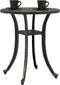 Tuintafel Ø 48x53 cm gietaluminium bronskleurig