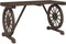 vidaXL - Tuintafel - 115x55x65 - cm - massief - vurenhout