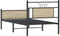 vidaXL - Bedframe - zonder - matras - hout - sonoma - eikenkleurig - 90x200 - cm
