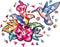UNIDRAGON Houten Puzzel Voor Volwassenen Dier - Ongrijpbare Kolibri - 700 stukjes - Royal Size 70x54 cm