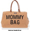 Childhome - Mommy Bag® Verzorgingstas - Teddy Bruin - Superzacht & Ruime Luiertas - 55 x 30 x 40 cm