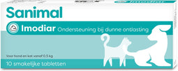 Sanimal Imodiar - Supplement - Spijsvertering - 10 tab