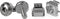 StarTech CABSCREWM52 - Montagekit - 100 Stuks M5 Montageschroeven en Plaatmoeren - Zilver (100 stuks)