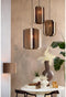 Light & Living Hanglamp Kozana - Donkerbruin - Ø36cm - Modern - Hanglampen Eetkamer, Slaapkamer, Woonkamer