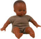 Minikane / Paola Reina Ondine Babies donkere pop zacht lijf 28cm