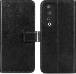 iMoshion Hoesje Geschikt voor Honor 90 Hoesje Met Pasjeshouder - iMoshion Luxe Bookcase - Zwart
