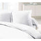 LOVELY HOME Set van 2 kussenslopen 100% katoen 63x63 cm wit