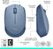 Logitech M171 - Draadloze Muis - 10 meter bereik - Blauw/Grijs