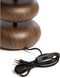 Light & Living Tafellamp Danialo - Bruin - Ø22cm - Modern