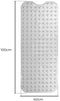 Antislipmat voor in de douche Exma Transparant PVC 100 x 40 cm