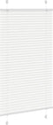 vidaXL - Plissé - rolgordijn - 80x150 - cm - stofbreedte - 79,4 - cm - polyester - wit