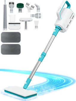 Spalax SteamPro - Stoomreiniger - 1500W 2-in-1 Handstomer 10 accessoires