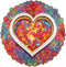 UNIDRAGON Houten Puzzel Voor Volwassenen Mandala - Bewuste Liefde - 350 stukjes - King Size 33 cm
