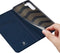 Dux Ducis Skin Pro Hoesje Geschikt voor Samsung Galaxy S23 Plus Portemonnee Blauw