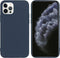 iMoshion Hoesje Geschikt voor iPhone 12 Pro / 12 Hoesje Siliconen - iMoshion Color Backcover - Donkerblauw