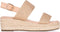 POSH by Poelman CETO - Dames Plateau Sandalen - Sleehak - Rose goud - 40