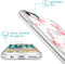 iMoshion Hoesje Geschikt voor iPhone SE (2022) / SE (2020) / 8 / 7 Hoesje Siliconen - iMoshion Design hoesje - Roze / Transparant / Blossom Watercolor