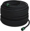 vidaXL - Druppelslang - 0,6'' - 100 - m - rubber - zwart