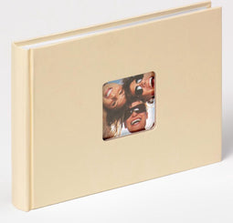 Walther Design FA-207-H Fun - Fotoalbum - 22 x 16 cm - Crème - 40 pagina's