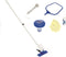 Bestway Flowclear - Onderhoudsset - 4-delige steel en chemische vlotter - Blauw