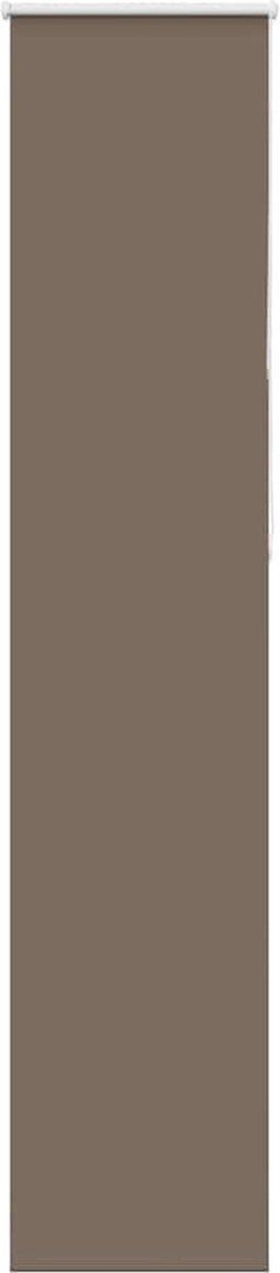 vidaXL - Rolgordijn - verduisterend - koffie - 55x210 - cm - stofbreedte - 50,7 - cm