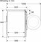 Siemens WG44G2ZAFG - iQ500 - Wasmachine met stoom - 9 kg - 1400 rpm - Energielabel A - NL/FR Display