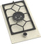 Wiggo WH-G331RD(C) - Inbouw Gaskookplaat - Wokbrander 4,6 kW - Crème - 30 cm
