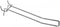 Dubbele haak Tego 20 cm