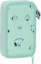 Dubbele etui Snoopy Groovy Aquamarijn 12.5 x 19.5 x 4 cm 28 Onderdelen