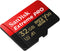 Sandisk Extreme Pro - microSDHC UHS-I (2024) - 32GB - Lezen tot 100MB/s en schrijven tot 90MB/s