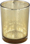 PTMD Morin Gold Glass Tealight Antique Pattern L