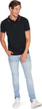 Mario Russo Polo Edward - Polo Shirt Heren - 100% Katoen - Zwart