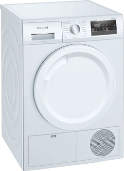 Siemens iQ300 WT43N292NL - Condensdroger - 8 kg autoDry wolkorf outdoorprogramma - Wit
