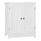Woltu Badkamermeubel met Verstelbare Plank - MDF Wit - 50 x 60 x 30 cm