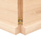 vidaXL - Wastafelblad - 160x30x(2-4) - cm - onbehandeld - massief - hout