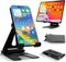 Serve Telefoon Standaard XL - Aluminium Houder - Verstelbaar en Inklapbaar - Zilver