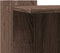 vidaXL - Kattenbakkast - 42x42x51 - cm - bewerkt - hout - bruin - eikenkleurig