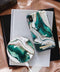 iDeal of Sweden iPhone 11 Pro - Backcover hoesje - Bescherming tegen krasjes - Golden Jade Marble