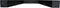 Furniture Legs Europe - Stalen tafelpoot - Taps 72 cm hoog zwart