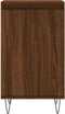 vidaXL - Dressoir - 40x35x70 - cm - bewerkt - hout - bruin - eikenkleur