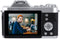 Rollei Powerflex 10x Retro - Superzoom compactcamera - 64 MP - 10x zoom - Zwart