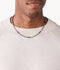 Fossil JF03314040 - Herenketting - 45 cm - Gourmette met fantasiehanger