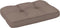 vidaXL - Palletkussen - 60x40x12 - cm - stof - taupe