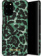 Selencia Hoesje Geschikt voor Samsung Galaxy S20 Plus Hoesje - Selencia Maya Fashion Backcover - groen