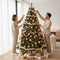 PristinePine Volle kerstboom - 180 cm - 280 LED lampjes - 980 takken - Groen