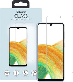Selencia - Samsung Galaxy A34 (5G) - Gehard Glas Screenprotector - 9H Bescherming (8719295489125)
