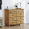 vidaXL - Ladeblok - 'ASKIM'Honingbruin - 91x40x79 - cm - Massief - Grenenhout