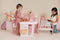 Smoby Baby nurse - Poppenmeubel - babyhuis met keuken badkamer slaapkamer - voor pop tot 42cm