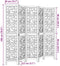 vidaXL - Kamerscherm - met - 5 - panelen - massief - paulowniahout - bruin