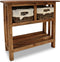 vidaXL - Wandtafel - 69x28x70 - cm - massief - mahoniehout
